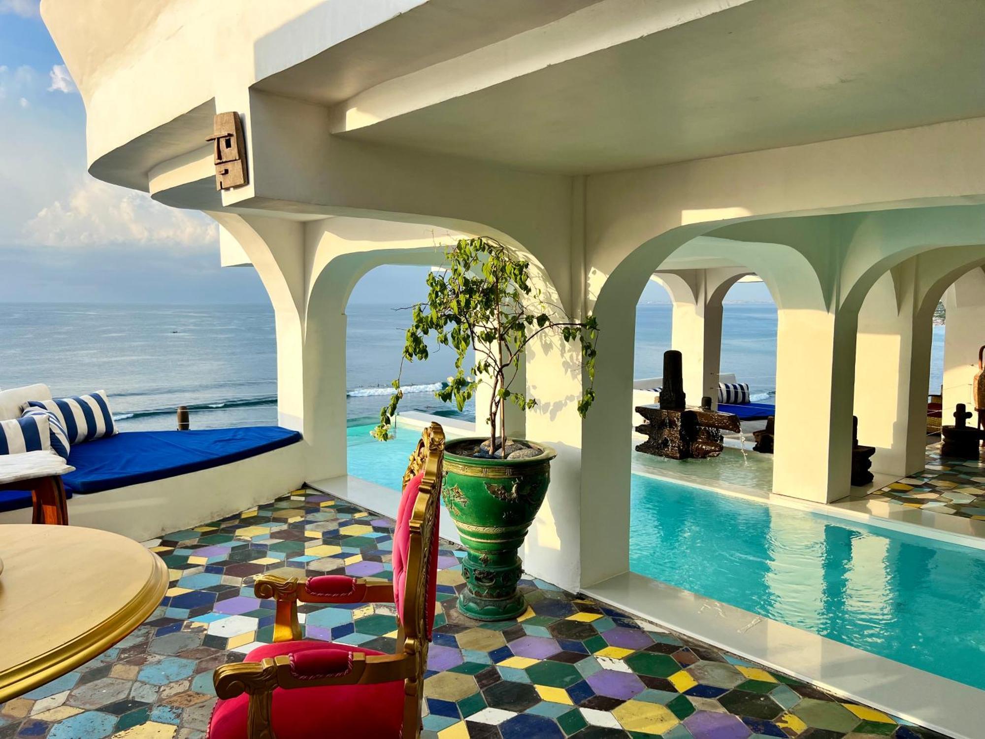 Morabito Art Cliff Uluwatu Exterior foto